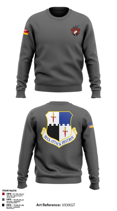 Saber Rugby 88389897 Crew Neck Sweatshirt - 2