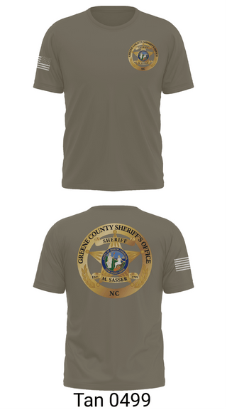 Short Sleeve Performance Shirt, Greene county detention center, Police, Teamtime, Team time, sublimation, custom sports apparel, team uniforms, spirit wear, spiritwear, sports uniforms, custom shirts, team store, custom team store, fundraiser sports, apparel fundraiser