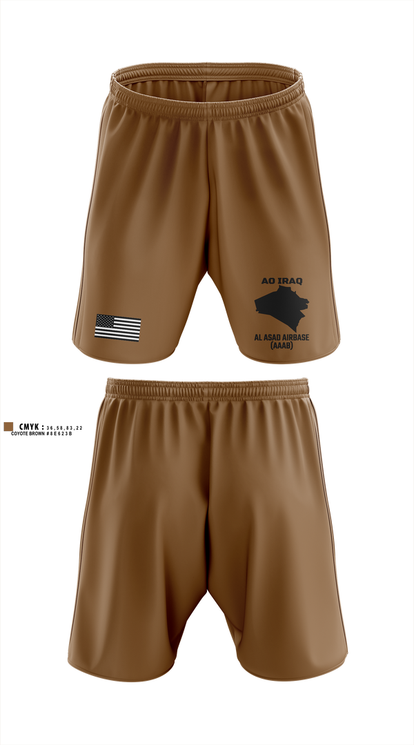 Athletic Shorts With Pockets, 961st ECC, Army, Teamtime, Team time, sublimation, custom sports apparel, team uniforms, spirit wear, spiritwear, sports uniforms, custom shirts, team store, custom team store, fundraiser sports, apparel fundraiser