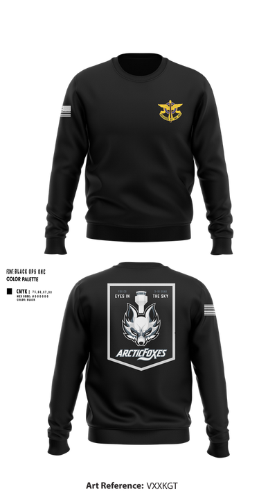 Fox Co 3-10 GSAB 20000256 Crew Neck Sweatshirt - 100