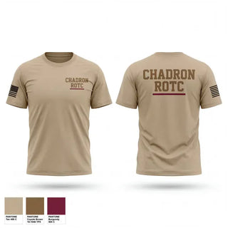 Old School Cotton Feel Shirt, Chadron ROTC, Army, Teamtime, Team time, sublimation, custom sports apparel, team uniforms, spirit wear, spiritwear, sports uniforms, custom shirts, team store, custom team store, fundraiser sports, apparel fundraiser