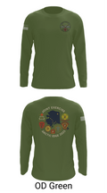 RCKT BTRY D 2nd BN 14th MAR 78897575 Long Sleeve Performance Shirt 46