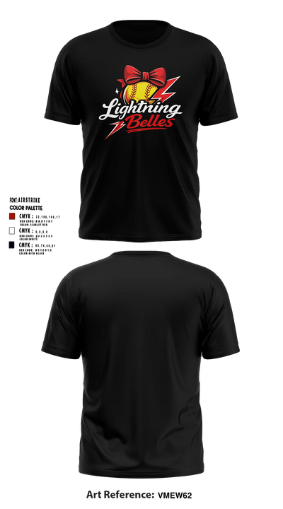 Bluegrass Lightning Belles Short Sleeve Performance Shirt - 6