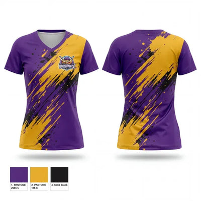 The Uncrustables 48200657 Women's Short Sleeve V-neck Shirt - 1