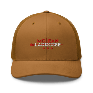 McLean Lacrosse 4222759 Retro Trucker Hat | Yupoong 6606