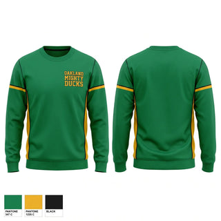 Crew Neck Sweatshirt, Oakland Mighty Ducks, , Teamtime, Team time, sublimation, custom sports apparel, team uniforms, spirit wear, spiritwear, sports uniforms, custom shirts, team store, custom team store, fundraiser sports, apparel fundraiser