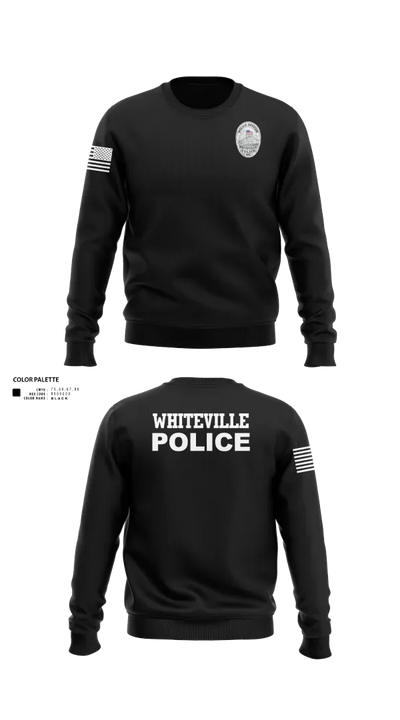 Whiteville Police Department 3573610 Crew Neck Sweatshirt - 21