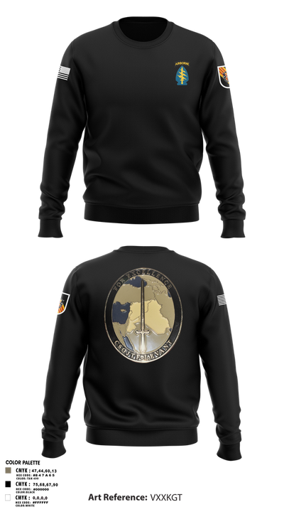 5th Special Forces Group 48922041 Crew Neck Sweatshirt - 3