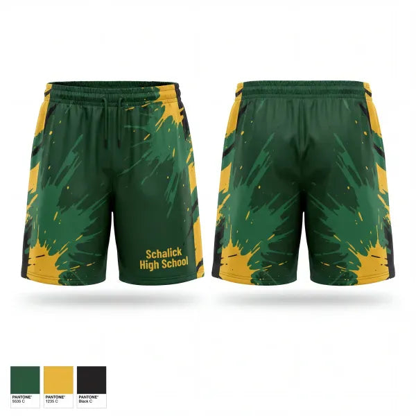 Athletic Shorts With Pockets, Schalick High School, Wrestling, Teamtime, Team time, sublimation, custom sports apparel, team uniforms, spirit wear, spiritwear, sports uniforms, custom shirts, team store, custom team store, fundraiser sports, apparel fundraiser