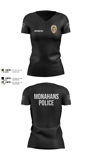 Womens Short Sleeve Vneck Shirt, WARD COUNTY SRT, Police, Teamtime, Team time, sublimation, custom sports apparel, team uniforms, spirit wear, spiritwear, sports uniforms, custom shirts, team store, custom team store, fundraiser sports, apparel fundraiser