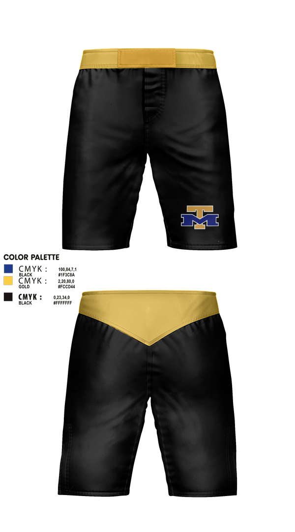 Fight Shorts, IDEA McAllen, Wrestling, Teamtime, Team time, sublimation, custom sports apparel, team uniforms, spirit wear, spiritwear, sports uniforms, custom shirts, team store, custom team store, fundraiser sports, apparel fundraiser