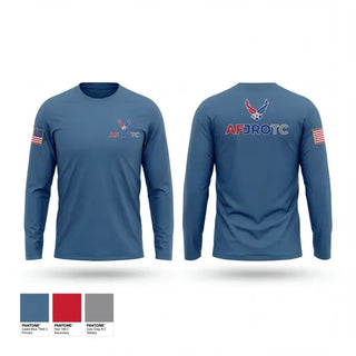 Long Sleeve Performance Shirt, Union AFJROTC, Air Force, Teamtime, Team time, sublimation, custom sports apparel, team uniforms, spirit wear, spiritwear, sports uniforms, custom shirts, team store, custom team store, fundraiser sports, apparel fundraiser