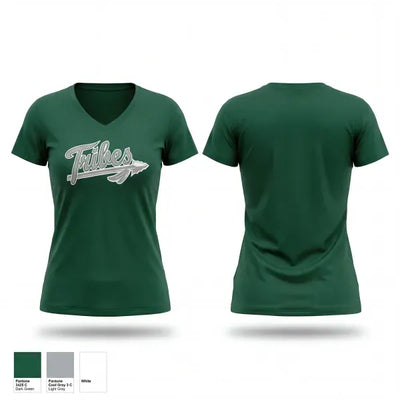 Tribes 82829702 Women's Short Sleeve V-neck Shirt - 1