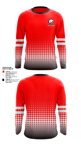 Long Sleeve Performance Shirt, Clarksville Band, , Teamtime, Team time, sublimation, custom sports apparel, team uniforms, spirit wear, spiritwear, sports uniforms, custom shirts, team store, custom team store, fundraiser sports, apparel fundraiser