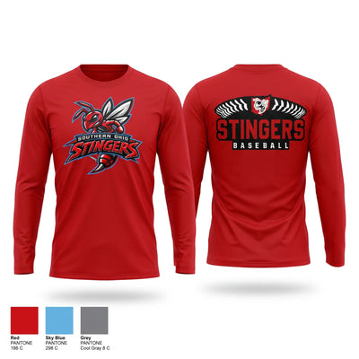 Southern Ohio Stingers Long Sleeve Performance Shirt - 2
