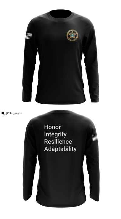 Apex Security and Investigations Long Sleeve Performance Shirt 2