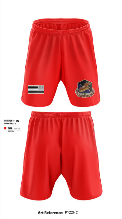 100th Missile Defense Brigade 43971287 Athletic Shorts With Pockets - 102