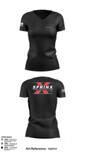 SPRINX FIRE PROTECTION 22334846 Women's Short Sleeve V-neck Shirt - 3