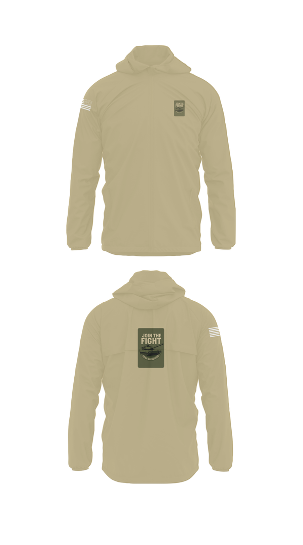 Windbreaker, Army Recruiting, Army, Teamtime, Team time, sublimation, custom sports apparel, team uniforms, spirit wear, spiritwear, sports uniforms, custom shirts, team store, custom team store, fundraiser sports, apparel fundraiser
