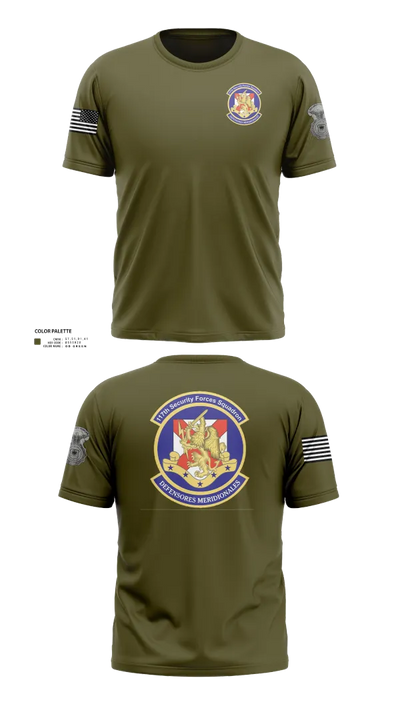 117th Security Forces Squadron 87004274 Short Sleeve Performance Shirt - 21