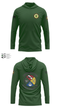 Muscogee Nation Special Operations 96454937 Long Sleeve Performance Shirt with hood - 1