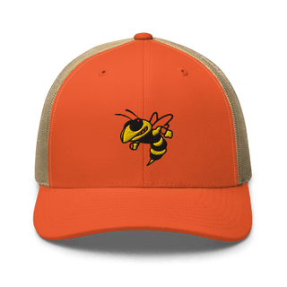 Wynne Yellowjackets 3239649 Retro Trucker Hat | Yupoong 6606