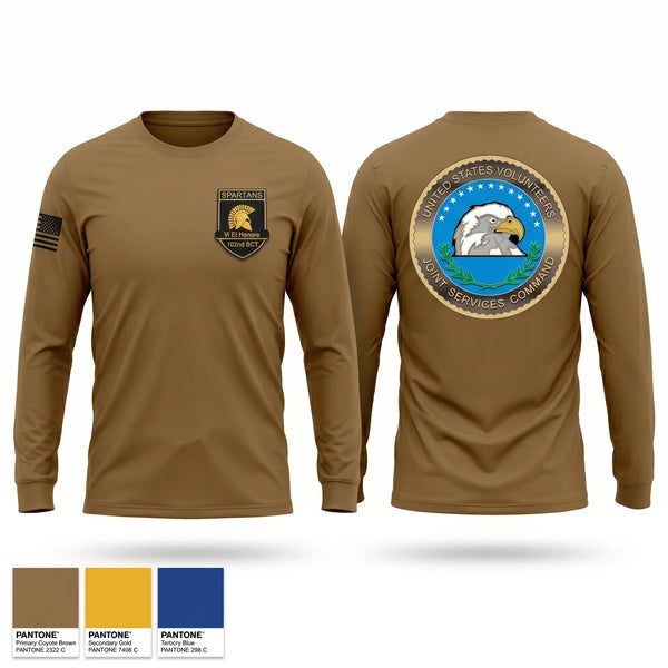 Long Sleeve Performance Shirt, 102nd BCT, National Guard, Teamtime, Team time, sublimation, custom sports apparel, team uniforms, spirit wear, spiritwear, sports uniforms, custom shirts, team store, custom team store, fundraiser sports, apparel fundraiser