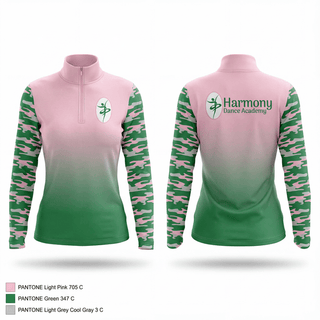 Quarter Zip Jacket, Harmony Dance Academy, Cheer, Teamtime, Team time, sublimation, custom sports apparel, team uniforms, spirit wear, spiritwear, sports uniforms, custom shirts, team store, custom team store, fundraiser sports, apparel fundraiser