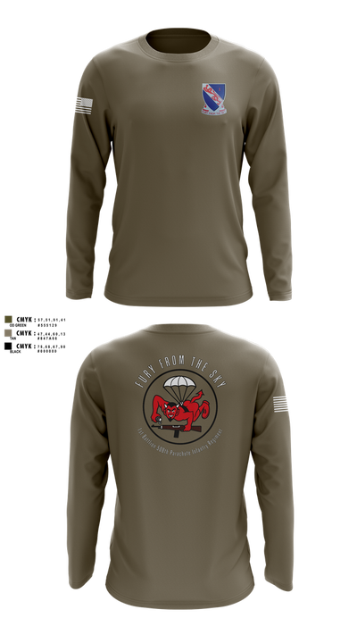 CCo, 1-508PIR (OG) Long Sleeve Performance Shirt 1