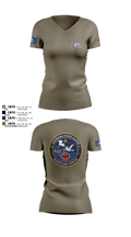 Louisiana State Guard 59908555 Women's Short Sleeve V-neck Shirt - 8
