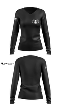 1223 57036873 Women's Long Sleeve V-neck Shirt - 2 (1)