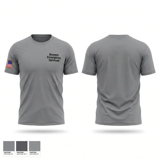 Short Sleeve Performance Shirt, Bowers Emergency Services, EMS/EMT, Teamtime, Team time, sublimation, custom sports apparel, team uniforms, spirit wear, spiritwear, sports uniforms, custom shirts, team store, custom team store, fundraiser sports, apparel fundraiser