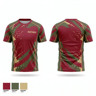 Short Sleeve Performance Shirt, Mustangs, , Teamtime, Team time, sublimation, custom sports apparel, team uniforms, spirit wear, spiritwear, sports uniforms, custom shirts, team store, custom team store, fundraiser sports, apparel fundraiser