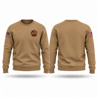 Crew Neck Sweatshirt, Ordway volunteers fire department, Fire Department, Teamtime, Team time, sublimation, custom sports apparel, team uniforms, spirit wear, spiritwear, sports uniforms, custom shirts, team store, custom team store, fundraiser sports, apparel fundraiser