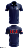Laurens County Fire Department Short Sleeve Performance Polo - 6
