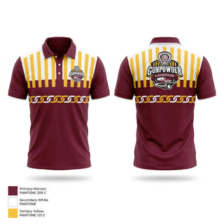 Short Sleeve Performance Polo, Gunpowder 36/37, Men's Lacrosse, Teamtime, Team time, sublimation, custom sports apparel, team uniforms, spirit wear, spiritwear, sports uniforms, custom shirts, team store, custom team store, fundraiser sports, apparel fundraiser