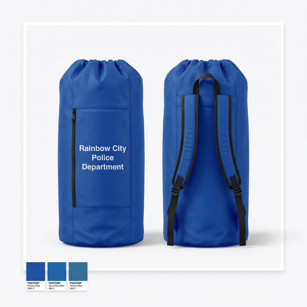 Gear Bag, Rainbow City Police Department, Police, Teamtime, Team time, sublimation, custom sports apparel, team uniforms, spirit wear, spiritwear, sports uniforms, custom shirts, team store, custom team store, fundraiser sports, apparel fundraiser
