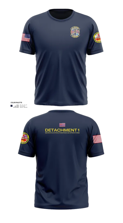 Detachment 1 SERO Short Sleeve Performance Shirt - 21