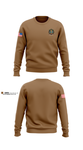 Crew Neck Sweatshirt, Station 47, Fire Department, Teamtime, Team time, sublimation, custom sports apparel, team uniforms, spirit wear, spiritwear, sports uniforms, custom shirts, team store, custom team store, fundraiser sports, apparel fundraiser