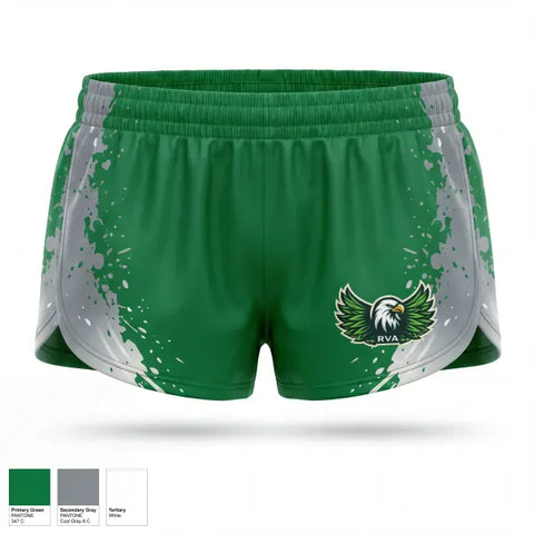 Womens Shorts, RVa eagles, , Teamtime, Team time, sublimation, custom sports apparel, team uniforms, spirit wear, spiritwear, sports uniforms, custom shirts, team store, custom team store, fundraiser sports, apparel fundraiser