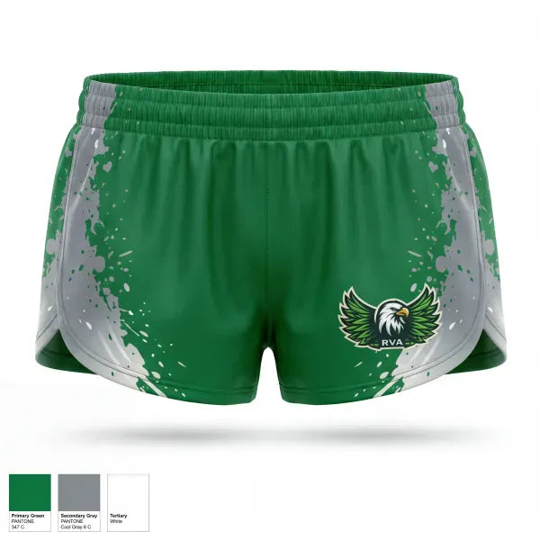Womens Shorts, RVa eagles, , Teamtime, Team time, sublimation, custom sports apparel, team uniforms, spirit wear, spiritwear, sports uniforms, custom shirts, team store, custom team store, fundraiser sports, apparel fundraiser