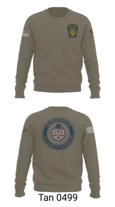 Specialized Sex Offender Supervision 79544168 Crew Neck Sweatshirt - 62