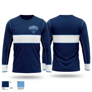 Long Sleeve Performance Shirt, Bombers, Baseball, Teamtime, Team time, sublimation, custom sports apparel, team uniforms, spirit wear, spiritwear, sports uniforms, custom shirts, team store, custom team store, fundraiser sports, apparel fundraiser