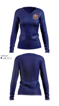 Crossfire 12u Women's Long Sleeve V-neck Shirt - 21