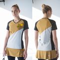 Whitney Boys Tennis 34365674 Women's Short Sleeve V-neck Shirt - 2