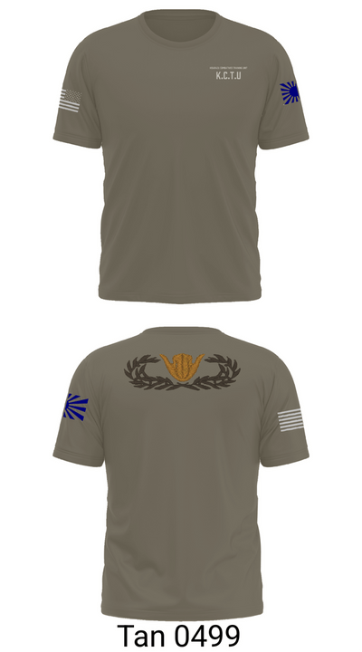 KISARAZU COMBAT TRAINING UNIT Old School Cotton Feel Shirt - 70