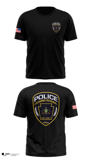 Short Sleeve Performance Shirt, Lycoming Regional Police Department, Police, Teamtime, Team time, sublimation, custom sports apparel, team uniforms, spirit wear, spiritwear, sports uniforms, custom shirts, team store, custom team store, fundraiser sports, apparel fundraiser