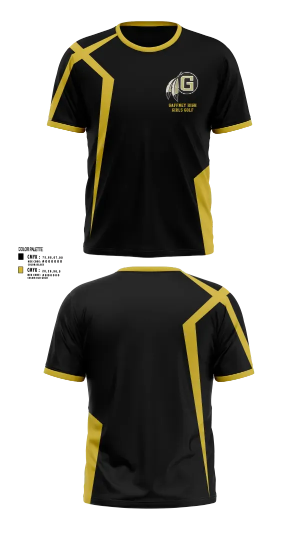 Short Sleeve Performance Shirt, Gaffney High School Golf, Golf, Teamtime, Team time, sublimation, custom sports apparel, team uniforms, spirit wear, spiritwear, sports uniforms, custom shirts, team store, custom team store, fundraiser sports, apparel fundraiser