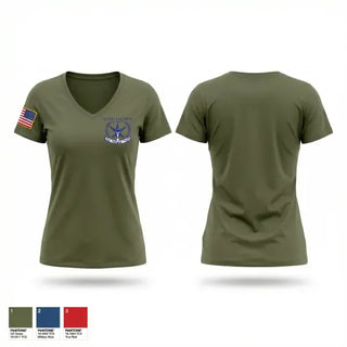 Womens Short Sleeve Vneck Shirt, Tactics Unit, Police, Teamtime, Team time, sublimation, custom sports apparel, team uniforms, spirit wear, spiritwear, sports uniforms, custom shirts, team store, custom team store, fundraiser sports, apparel fundraiser