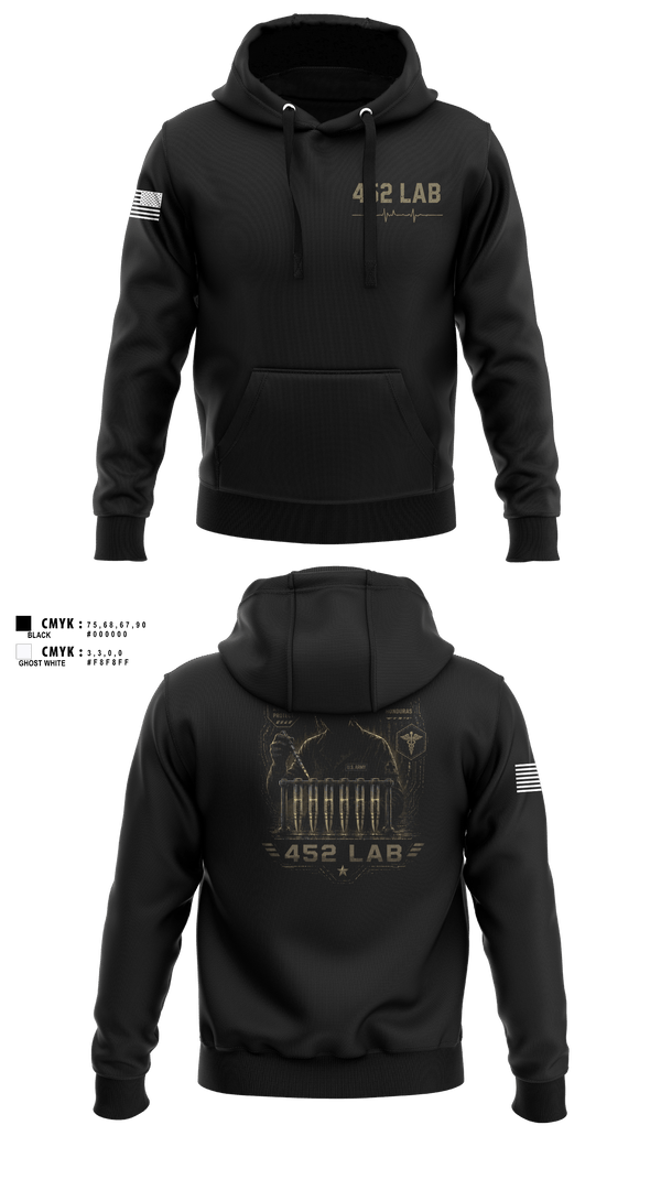 Hoodie, 452 MED DET, Army, Teamtime, Team time, sublimation, custom sports apparel, team uniforms, spirit wear, spiritwear, sports uniforms, custom shirts, team store, custom team store, fundraiser sports, apparel fundraiser